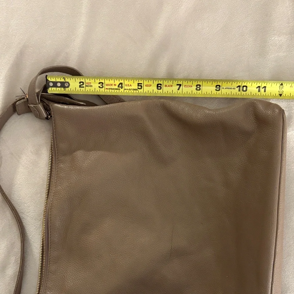 Furla Taupe Leather Hobo Bag - Picture 9 of 13